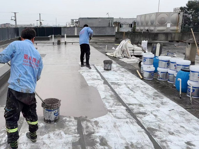 眾信塑膠屋頂SYR外露型無縫防水系統施工